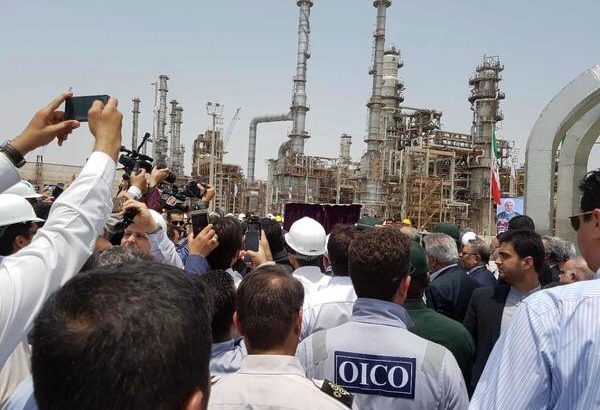 بازديد وزیر نفت از پالايشگاه ستاره خليج فارس