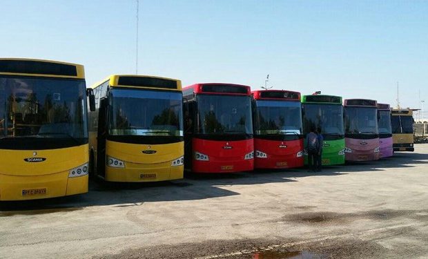 اضافه شدن ٢٠ اتوبوس به چرخه حمل و نقل عمومى بندرعباس